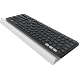 Logitech K780 trådløst tastatur til flere enheder (EU-layout (QWERTY), Bluetooth)
