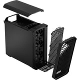 Fractal design torrent sort solid midi tårnhus (sort | 2x USB-A | 1x USB-C)