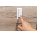 Shelly blu rc button 4 zb afstandsbediening (wit, bluetooth 5 (le), zigbee)