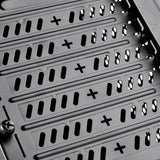 Silverstone sst-ps13b midi tårnhus (sort | 2x USB-A)