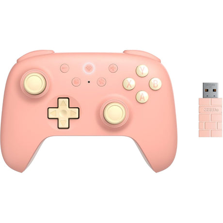 8bitdo ultimate 2c trådløs gamepad (fersken lysegul)