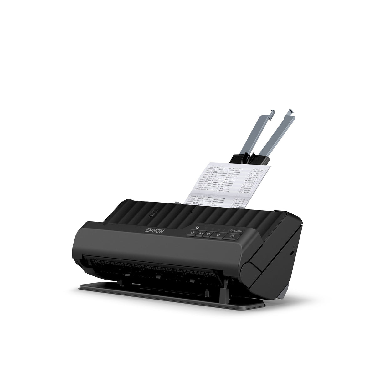 Epson es-c320w kompakt a4 dokumentscanner med wi-fi-forbindelse og u-sti (sort, a4, a5, a6, b5)