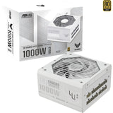 Asus tuf gaming gold white edition modulær 1000 watt strømforsyning (hvid, 1x 12v-2x6, 4x pcie)