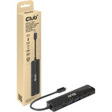 Club 3D USB Gen1 Type-C 6-i-1 Hub dockingstation (sort)