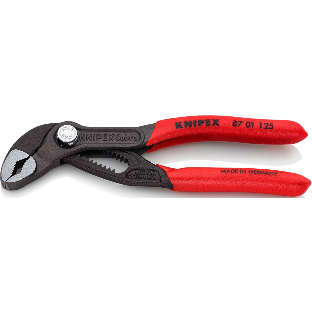 Knipex cobra - justerbar vandpumpetang - 125mm - skridsikkert håndtag
