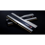 G.skill trident z5 rgb 32 gb ddr5-6400 (2x 16 gb) RAM (sølv, f5-6400j3239g16gx2-tz5rs, xmp 3.0)
