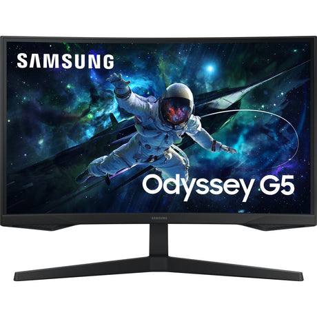 Samsung Odyssey G5 G55C 27 buet gamingskærm (sort, HDMI, DisplayPort, 165 Hz)