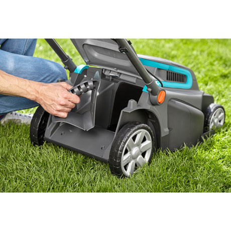 Gardena powermax™ elektrisk plæneklipper - klippebredde 42 cm - græsplæner op til ca. 800 m²