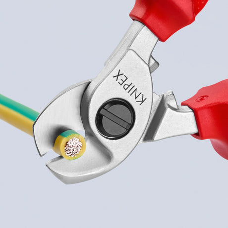Knipex 95 16 165 kabelskærer vde - professionelt og kraftfuldt skæreværktøj