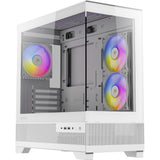 Antec cx500m argb mini tårnhus (hvid | 2x USB-A | 1x USB-C | hærdet glas)