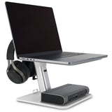 Kensington smartfit universal organizing laptop riser stand (aluminium)