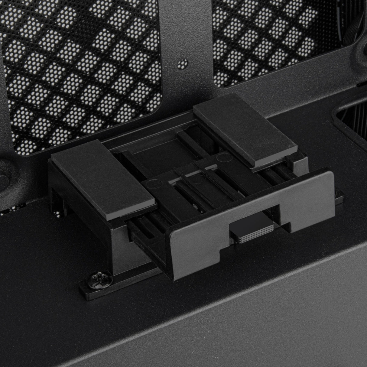 Silverstone milo 12 mini tårnhus (sort | 2x USB-A | 1x USB-C)