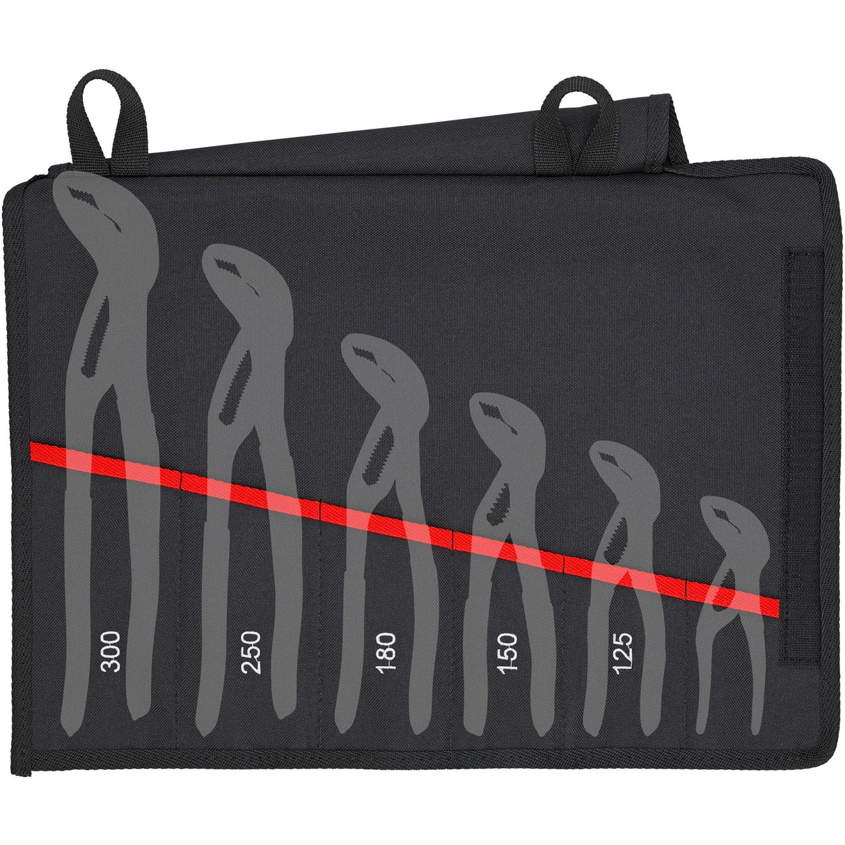 Knipex 00 19 55 s5 værksted vandpumpetang sæt 5 stk