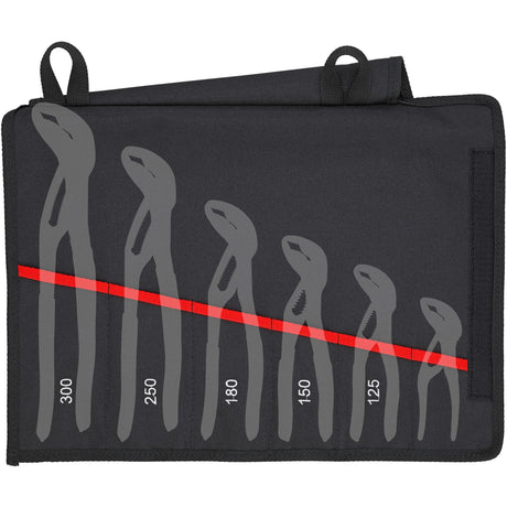 Knipex 00 19 55 s5 værksted vandpumpetang sæt 5 stk