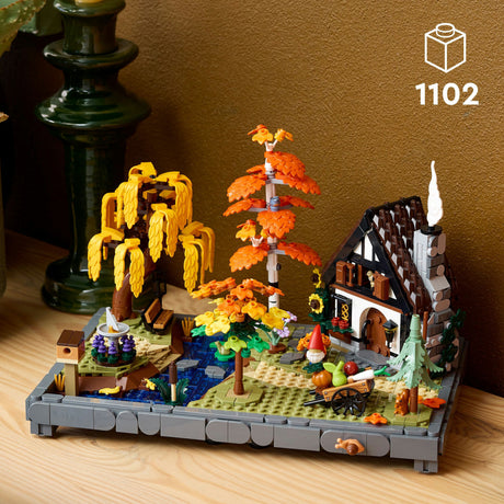 Lego ikoner 11372 efterårshave med sommerhus