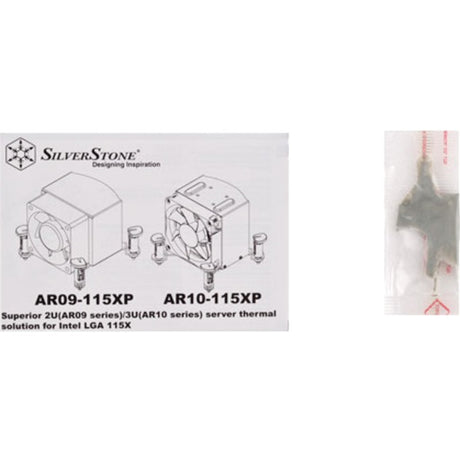 Silverstone AR10-115XP CPU-køler (sølv, argon-serien)