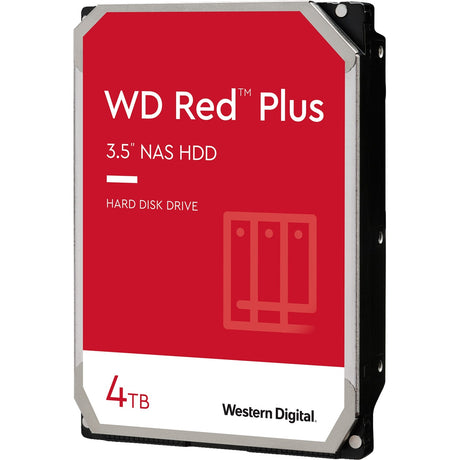 WD red plus 4 TB harddisk (40efpx, SATA 600, 24 7, AF)