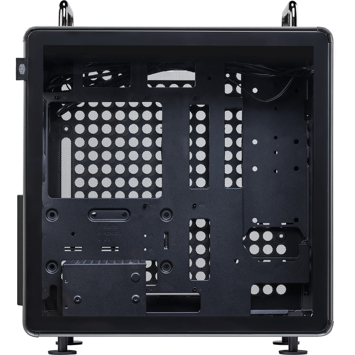 Cooler Master Qube 540 Stardust Iron Midi Tower-hus (sort | 2x USB-A | 1x USB-C | hærdet glas)