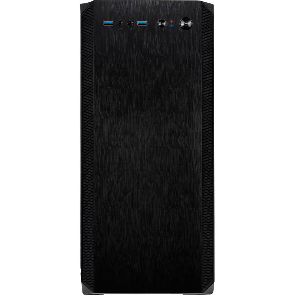 Inter-tech h-606 mini tårnhus (sort | 2x USB-A)