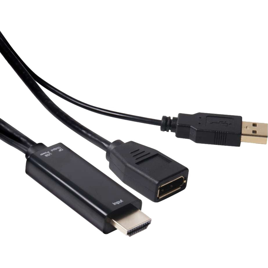 Club 3D HDMI > DisplayPort-adapter (sort, 0,18 meter)