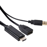 Club 3D HDMI > DisplayPort-adapter (sort, 0,18 meter)