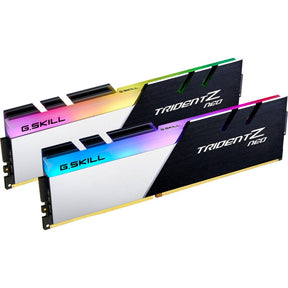 G.skill 32 GB DDR4-3600 (2x 16 GB) RAM-sæt (sort sølv, F4-3600C16D-32GtzNC, Trident Z Neo)