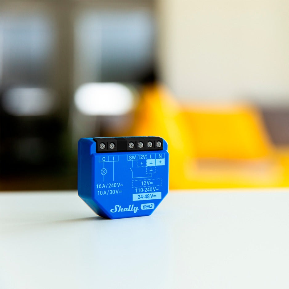 Shelly gen3 - smart switch - wi-fi - bluetooth gateway