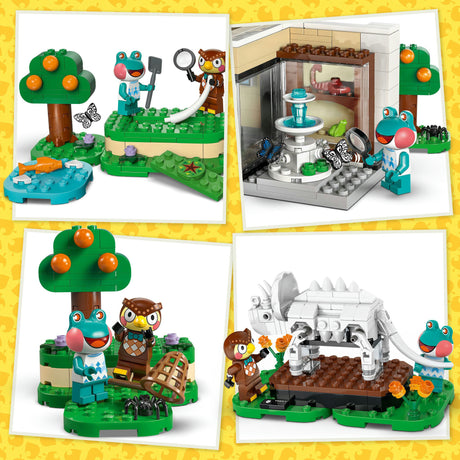 Lego ® animal crossing™ blathers museumssamling - 77056