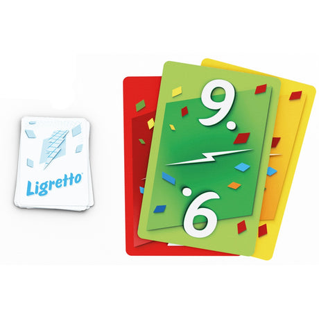 999spil 999 spil ligretto grønt kortspil (hollandsk, 2 - 4 spillere, 10 minutter, fra 8 år)