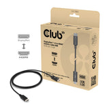 Club 3D DisplayPort 1.4 til HDMI 4K60Hz kabeladapter (sort, HDR M M 2m)