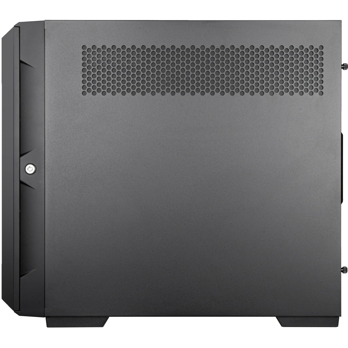 Silverstone CS382 mini tårnhus (sort | 2x USB-A | 1x USB-C)