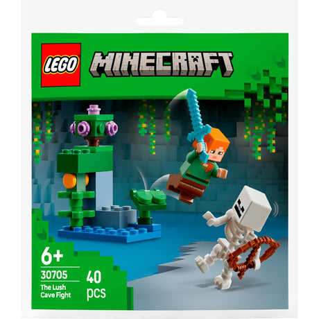 Lego Minecraft - Duel at the Lush Cave Construction Toy (30705)
