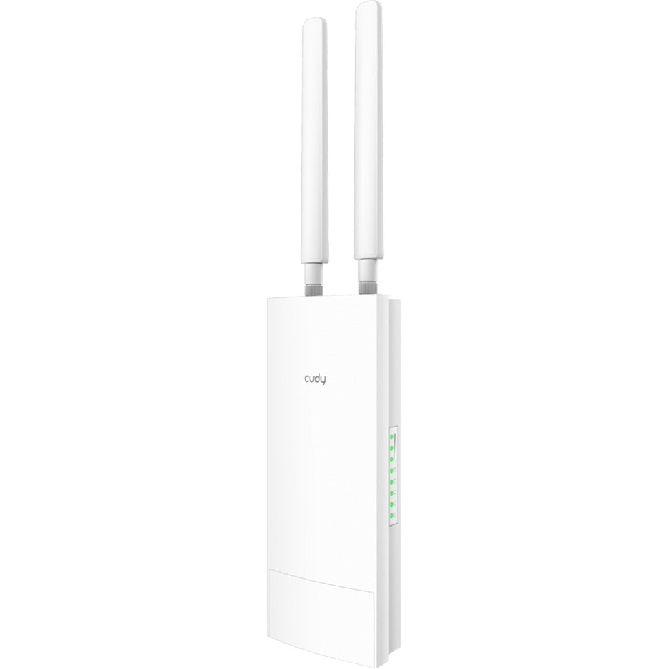 Cudy Outdoor 4G LTE Cat 6 AC1200 Wi-Fi Gigabit Router (Hvid, PoE, Mesh, App)