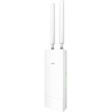 Cudy Outdoor 4G LTE Cat 6 AC1200 Wi-Fi Gigabit Router (Hvid, PoE, Mesh, App)