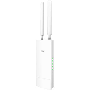 Cudy Outdoor 4G LTE Cat 6 AC1200 Wi-Fi Gigabit Router (Hvid, PoE, Mesh, App)