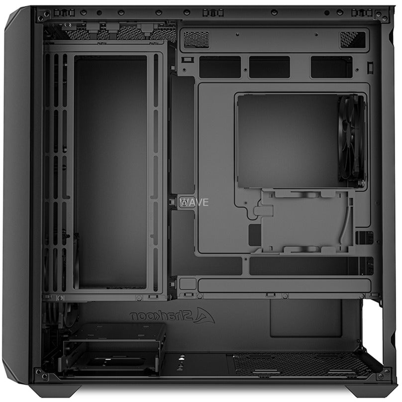 Sharkoon mk2 mini tårnhus (sort | 2x USB-A | 1x USB-C)