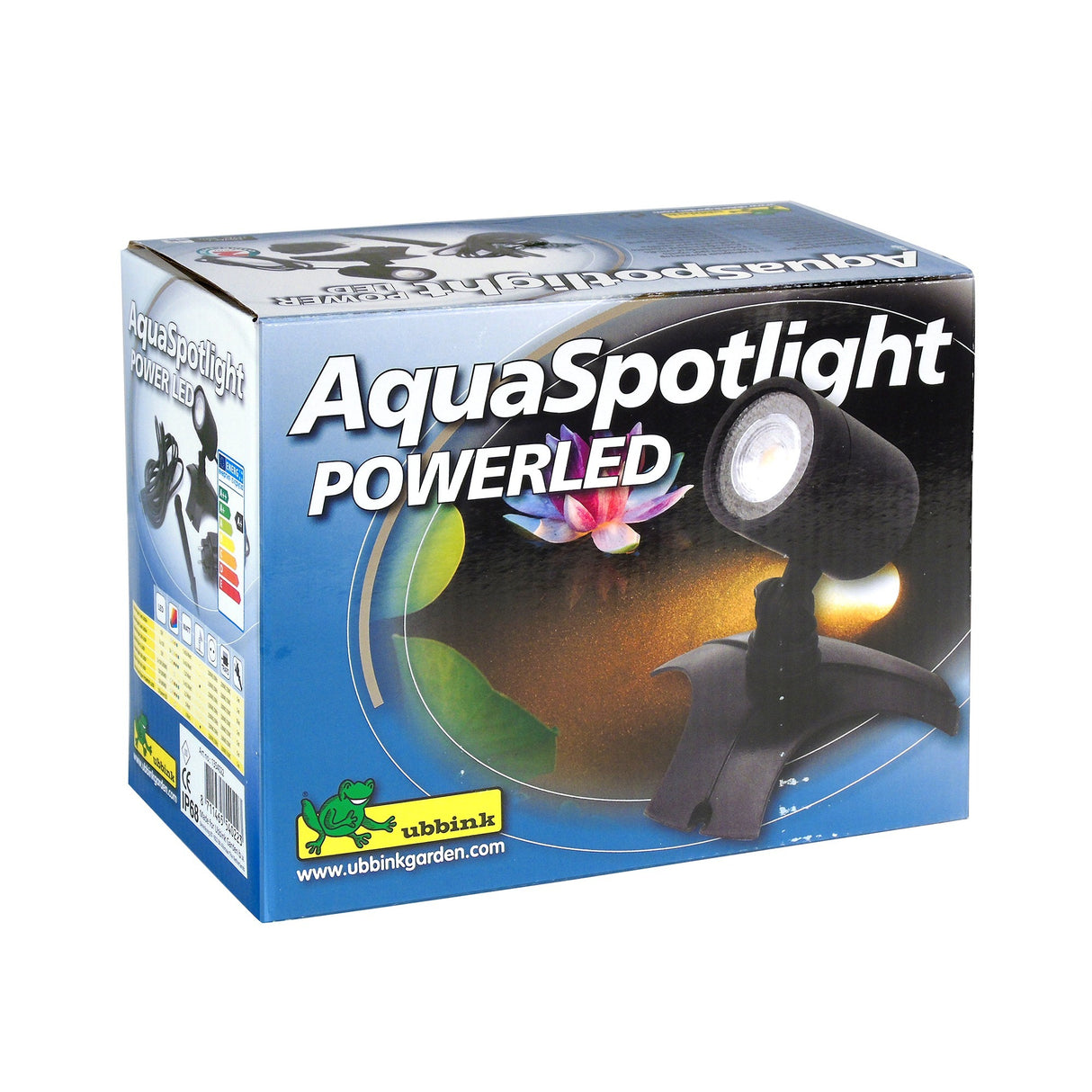 Ubbink aquaspotlight power LED undervandsbelysning LED-lampe (sort)