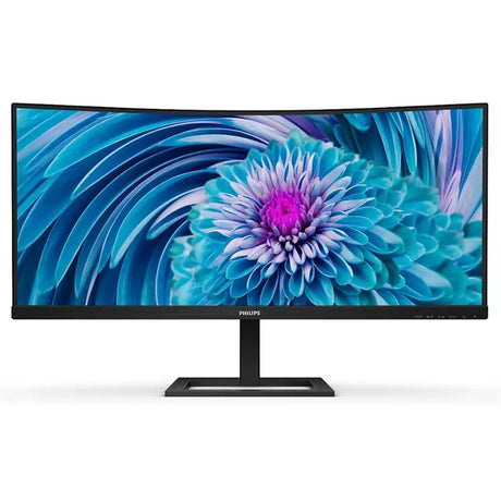 Philips 346e2cuae 00 34 buet ultrabred skærm (sort, HDMI, skærmport, 4x USB-A, USB-C)