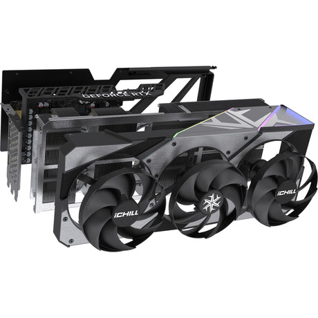 Inno3d geforce rtx 5080 ichill x3 grafikkort (dlss 4, 3x skærmport, 1x hdmi 2.1)