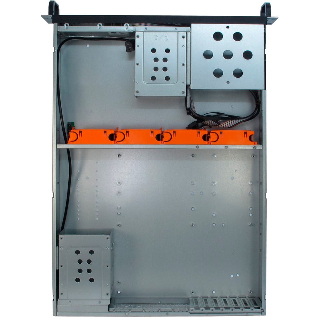 Inter-tech 2u-2129-n rackhus (sort | 2x USB-A)