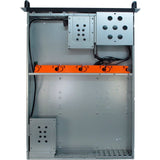Inter-tech 2u-2129-n rackhus (sort | 2x USB-A)