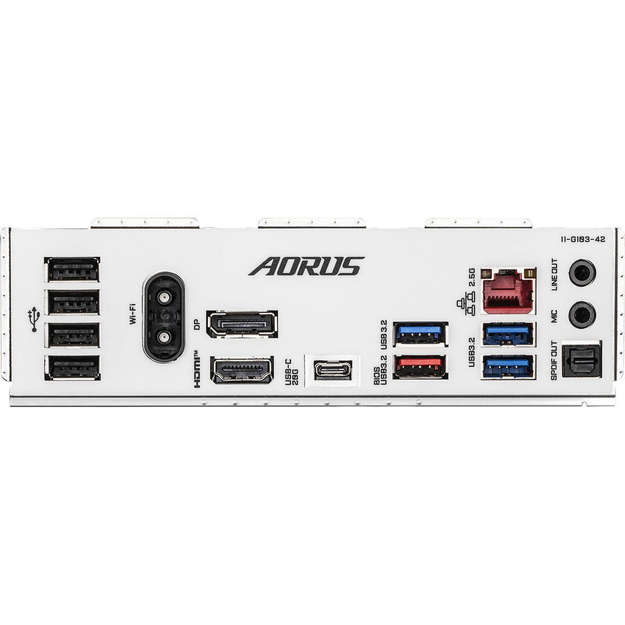 Gigabyte B760M AORUS Elite WiFi 6E Gen5 Socket 1700 bundkort (hvidt, RAID, 2,5 GB-LAN, WiFi 6E, BT 5.3, lyd, µATX)