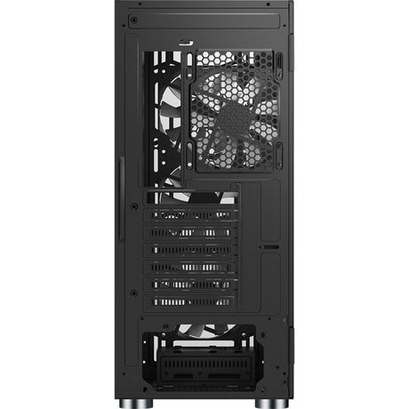 Montech x3 glas midi tårnhus (sort | 3x USB-A | RGB | hærdet glas)