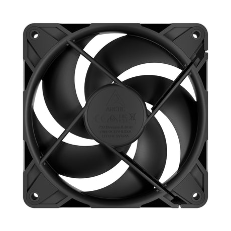 Arctic p12 pro reverse case ventilator (sort, 120 x 120 x 27 mm, pwm)