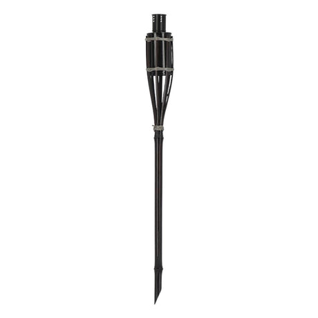 Esschert design lommelygte bambus sort dia5,5x60 cm