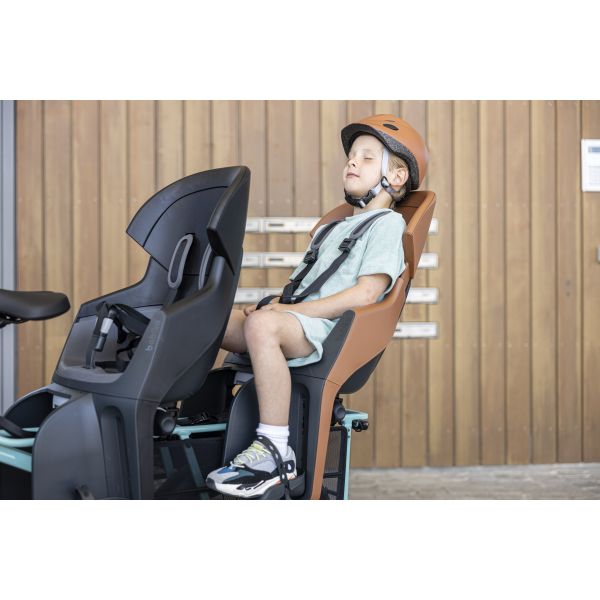 Bobike barnestol bag evolve maxi - stelmontering - kanelbrun