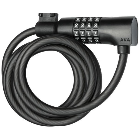 Slot Axa kabellås Resolute 180 cm - Ø8mm - Kode