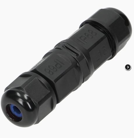 Orno vandtæt minikabelstik - 3x1,5mm² - 80mm