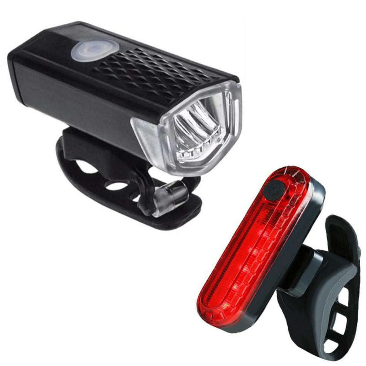 LED cykellygte - for- og baglygte