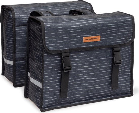 Ny looxs fiori dobbelt cykelpose - sort - dobbelt taske - 30L